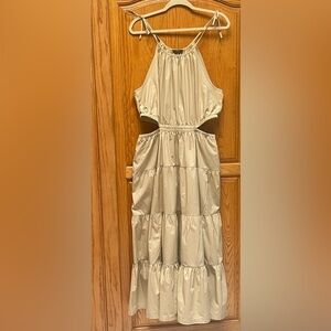 J. Crew Cut-out Maxi Dress size L